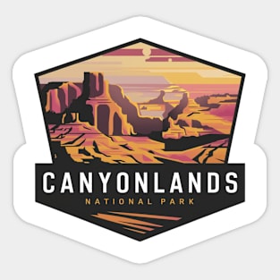 Canyonlands National Park of US Sticker